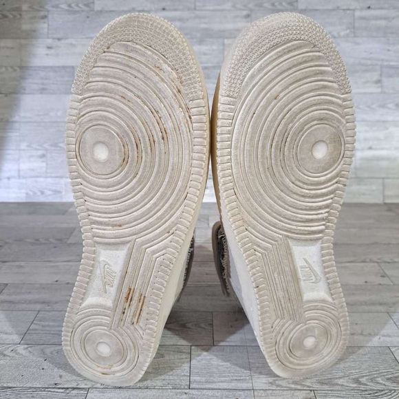 Men's Nike Air Force 1 High Custom Athletic Sneakers Size 11.5 - Picture 8 of 8